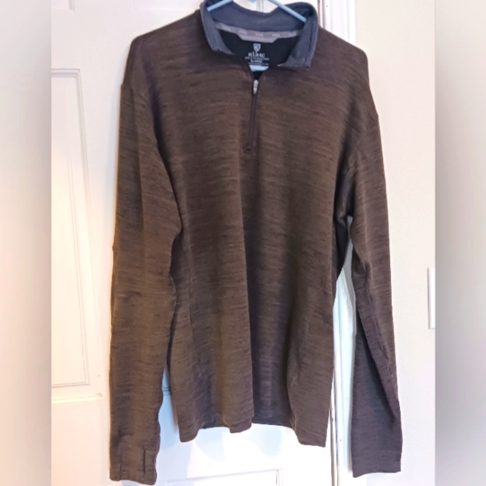 Kuhl Mens 1/4 Zip Long Skeeve Shirt